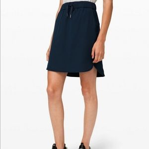 Lululemon Black On The Fly Skirt